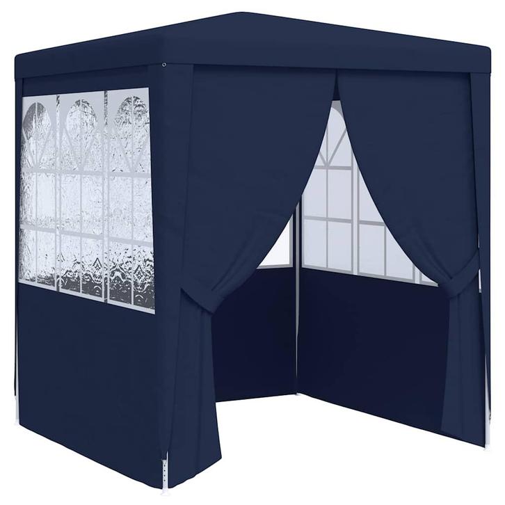 vidaXL Partytent met zijwanden professioneel 90 g/m² 2x2 m, Tuin en Terras, Partytenten, Partytent, Nieuw, Verzenden