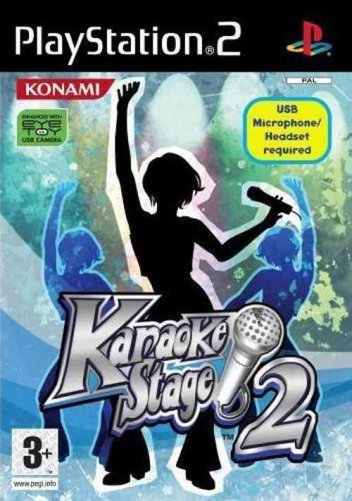 Karaoke Stage 2 (PlayStation 2), Spelcomputers en Games, Games | Sony PlayStation 2, Gebruikt, Verzenden