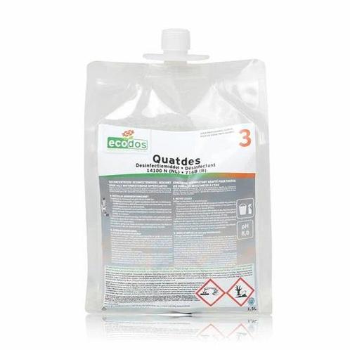 Ecodos Easy desinfectant - 2 x 1,5 liter, Huis en Inrichting, Schoonmaakartikelen, Verzenden