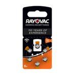 Rayovac Hoorbatterij Acoustic Hearing 13AU oranje (6 stuks), Ophalen of Verzenden, Nieuw