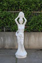 sculptuur, Dama con Brocca - 145 cm - Wit