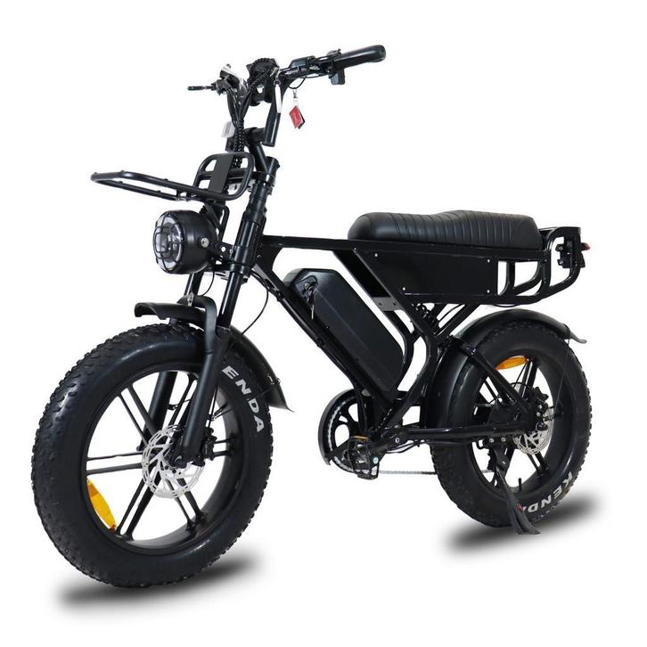 Fatbike X90 PRO Hydraulisch Shimano Bluetooth GPS Alarm LED, Fietsen en Brommers, Elektrische fietsen, Nieuw, 51 tot 55 cm, Overige merken
