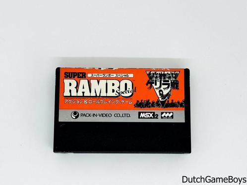MSX - Super Rambo, Spelcomputers en Games, Spelcomputers | Overige, Gebruikt, Verzenden