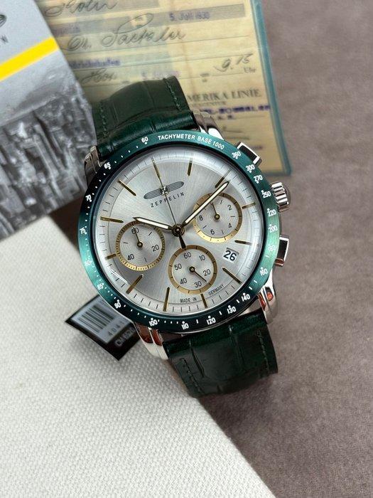 Zeppelin - New York Chronograph Date Green - 8878-5 - Heren, Sieraden, Tassen en Uiterlijk, Horloges | Heren