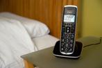 Fysic FX-6020 - Big Button Dect telefoon - 2 handsets - Zwar, Verzenden, Nieuw