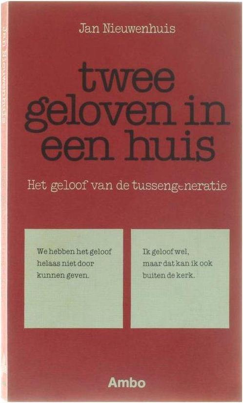 Twee geloven in een huis 9789026306082 Jan Nieuwenhuis, Boeken, Studieboeken en Cursussen, Gelezen, Verzenden