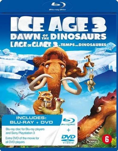 blu-ray - Ice Age 3: Dawn Of The Dinosaurs (Blu-ray + Dvd..., Cd's en Dvd's, Blu-ray, Zo goed als nieuw, Verzenden