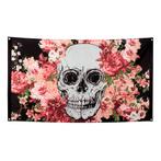 Dia De Los Muertos Gevelvlag 1,5m, Hobby en Vrije tijd, Feestartikelen, Verzenden, Nieuw
