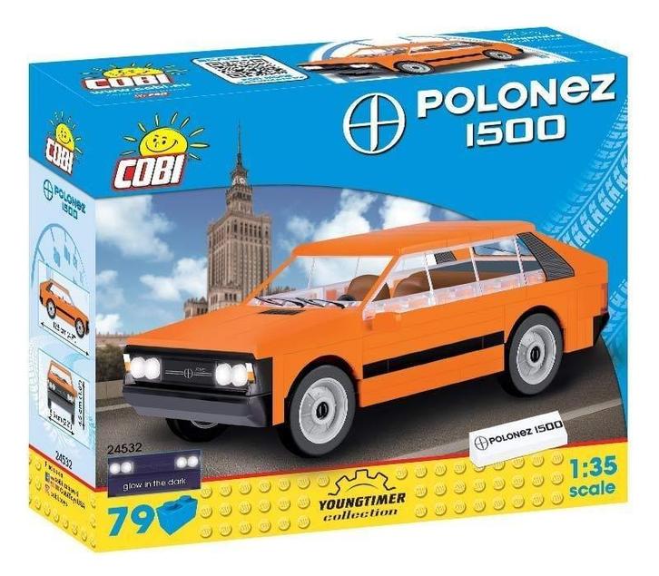 COBI 24532 - FSO Polonez 1500 (Voertuigen, Modelbouwsets), Kinderen en Baby's, Speelgoed | Bouwstenen, Nieuw, Verzenden
