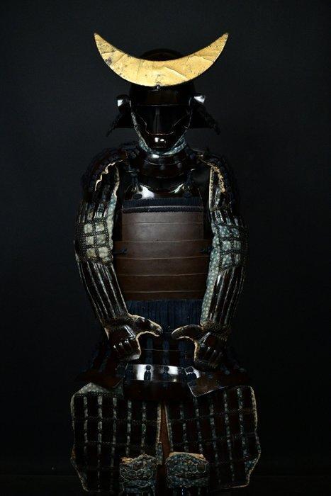Yoroi volzet Samurai-harnas - Koper, Zijde, ijzer - Japan -, Antiek en Kunst, Antiek | Overige Antiek