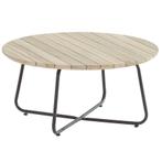 Axel lounge tuintafel 73xH35 cm rond teak 4-Seasons Outdoor, Tuin en Terras, Ophalen of Verzenden, Nieuw, Teakhout