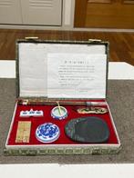 Chinese Luxury Calligraphy Set — Brush, Ink Stick, Inkstone,