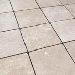Getrommelde keramische vloertegels beige 20x20, Doe-het-zelf en Verbouw, Tegels, Verzenden, Nieuw