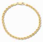 Gouden Rope Armband 9K 3 mm, Verzenden, Nieuw, Goud, Goud