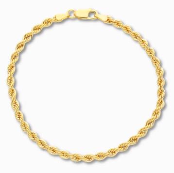 Gouden Rope Armband 9K 3 mm beschikbaar voor biedingen