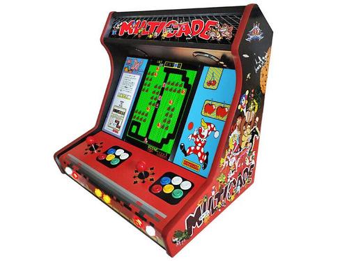 Multicade Red Premium WBE Arcade Bartop met Multi Platfor..., Spelcomputers en Games, Spelcomputers | Overige, Verzenden