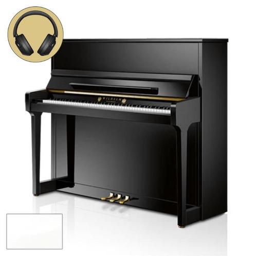 Wilhelm Schimmel W 123T TwinTone WP messing silent piano, Muziek en Instrumenten, Piano's