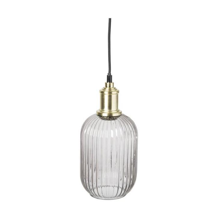 Hanglamp glas - Ø14,5x20 cm, Huis en Inrichting, Lampen | Hanglampen, Verzenden