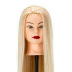 Oefenhoofd WZ2 (61cm) synthetisch haar - Realistisch, Sieraden, Tassen en Uiterlijk, Uiterlijk | Haarverzorging, Verzenden, Nieuw