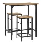 2dekans | SoBuy Bistrotafel - 3-Delig - Tafel - 2 Stoelen -, Huis en Inrichting, Stoelen, Ophalen of Verzenden, Zo goed als nieuw