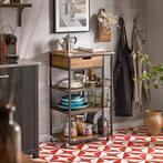 2dekans | SoBuy FKW99-N Serveerwagen - 6 Planken & 1 Lade -, Ophalen of Verzenden, Zo goed als nieuw