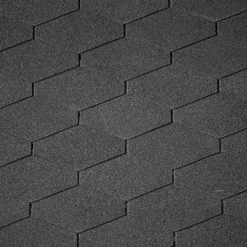 IKO shingle Monarch-Diamant Black (01) - 2,46 m2, Doe-het-zelf en Verbouw, Overige Doe-het-zelf en Verbouw, Ophalen of Verzenden