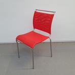 Calligaris air stoelen met netbespannen rug - rood (alleen p, Huis en Inrichting, Stoelen, Ophalen of Verzenden, Nieuw