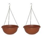 HANGENDE PLANTENBAK BLOEMPOT MET KETTING diameter 26cm-se..., Verzenden, Nieuw
