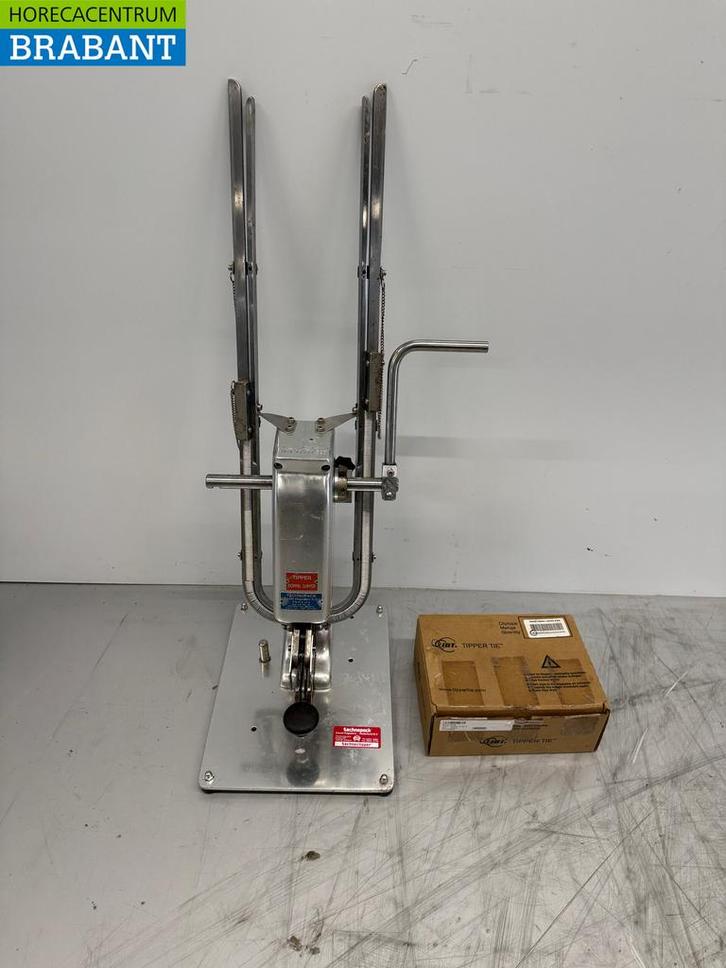 RVS Tipper Handmatige worstclipper clipper incl. clips, Zakelijke goederen, Horeca | Keukenapparatuur, Gebruikt, Ophalen of Verzenden
