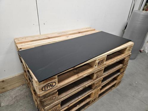 Wastafelblad 120 x 46 cm mat zwart solid surface, Huis en Inrichting, Badkamer | Badkamermeubels, Nieuw, Ophalen of Verzenden