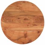 vidaXL Tafelblad rond Ø 50x3,8 cm massief acaciahout, Huis en Inrichting, Tafels | Eettafels, Verzenden, Nieuw