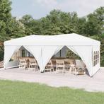 vidaXL Partytent inklapbaar met zijwanden 3x6 m wit, Verzenden, Nieuw, Partytent
