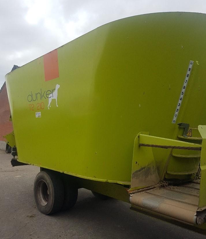 Storti Dunker T2S-210 getrokken voermengwagen, Zakelijke goederen, Agrarisch | Werktuigen, Veehouderij, Overige, Voertechniek