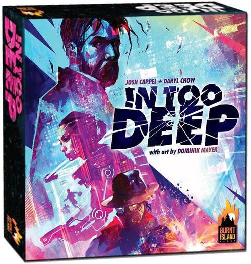 In Too Deep - Board Game | Burnt Island Games -, Hobby en Vrije tijd, Gezelschapsspellen | Bordspellen, Nieuw, Verzenden