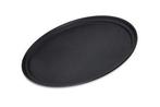 Ovalen anti-slip dienblad | Glasvezel/staal | 790x610x26mm, Verzenden