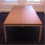 (MDK-104254) Kwadrant vergadertafel wit onderstel nieuw, Huis en Inrichting, Bureaus, Ophalen of Verzenden, Nieuw