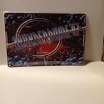 Thunderdome 97 Metalen bordje 30 bij 20 cm, Huis en Inrichting, Woonaccessoires | Tekstborden en Spreuken, Verzenden, Gebruikt