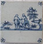 Tegel - Mythologische tegel met Centaurs - 1650-1700, Antiek en Kunst