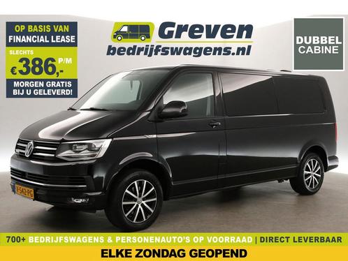 Volkswagen Transporter 2.0 TDI L2H1 Dubbele Cabine 140PK ACC, Auto's, Bestelauto's, Te koop, Handgeschakeld, Financial lease, Diesel