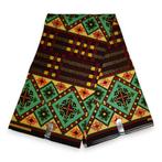Afrikaanse stof - Exclusief versierd met glittereffecten 100, Hobby en Vrije tijd, Ophalen of Verzenden, Nieuw