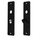 Ami Kortschild WC55/8 Aluminium Zwart, Ophalen of Verzenden, Nieuw