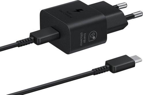 Samsung - USB-C Adapter 25W met USB-C Kabel - EP-T2510X -..., Telecommunicatie, Mobiele telefoons | Telefoon-opladers, Nieuw, Verzenden