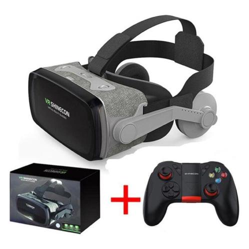 9.0 Virtual Reality 3D Bril 120° Met Controller, Spelcomputers en Games, Virtual Reality, Nieuw, Verzenden
