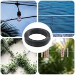 vidaXL Hekbinddraad 250 m 0,9/1,4 mm staal antraciet, Tuin en Terras, Tuinhekken en Hekwerk, Verzenden, Nieuw