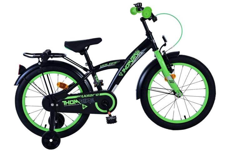 Volare Thombike Kinderfiets - Jongens - 18 inch - Zwart Groe, Fietsen en Brommers, Fietsen | Kinderfietsjes, 16 tot 20 inch, Nieuw