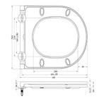 Astev Rimless Wandcloset BWS Mat Zwart Met Flatline, Doe-het-zelf en Verbouw, Sanitair, Ophalen of Verzenden, Nieuw