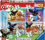 My First - Bing Bunny Puzzel (4 in 1) | Ravensburger -, Kinderen en Baby's, Speelgoed | Kinderpuzzels, Nieuw, Verzenden