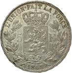 België. Leopold II. 5 Francs 1868 - POSITION B - RARE, Postzegels en Munten, Munten | Nederland