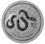 Lunar II - Year of the Snake - 10 oz 2013 (27.213 oplage), Verzenden, Losse munt, Zilver