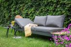 Arezzo 2-in-1 loungebank/ligbed aluminium BLACK NOVEMBER, Ophalen, 3 zitplaatsen, Loungeset, Bank